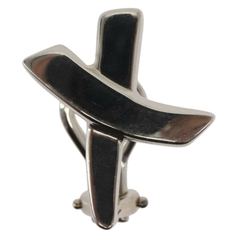 【日本直送】TIFFANY&Co. Kiss X 耳環 925銀 Auth SW1657-5