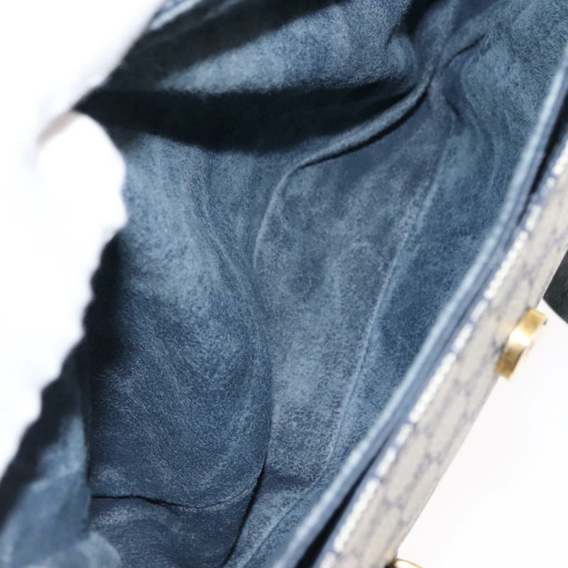 【日本直送】GUCCI GG Supreme 手提包 PVC 皮革 海軍藍 正品 BA6754-9