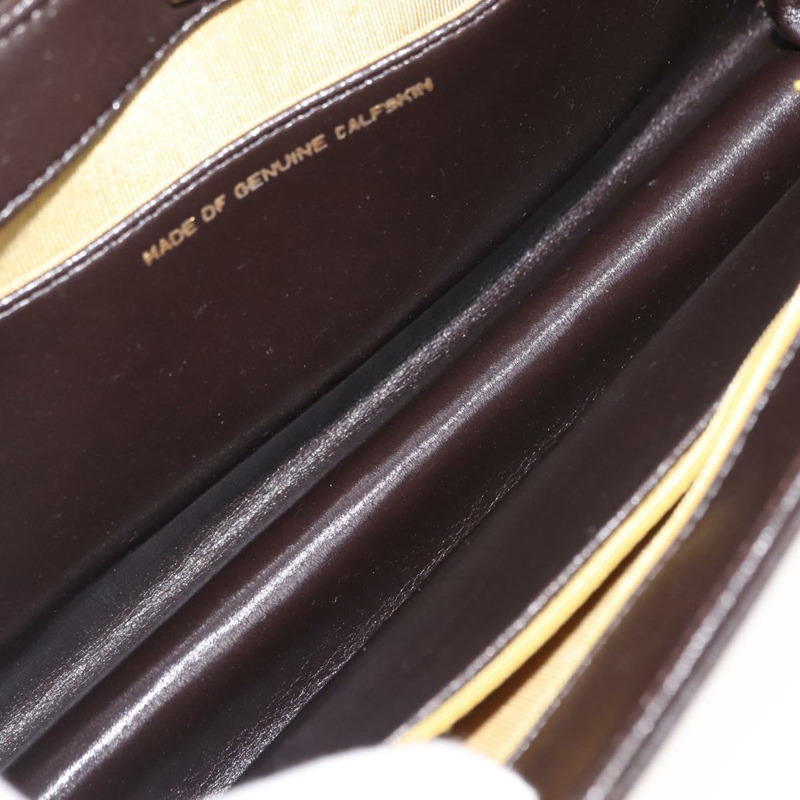 【日本直送】Christian Dior 棕色真皮單肩包 正品 BA6824-11