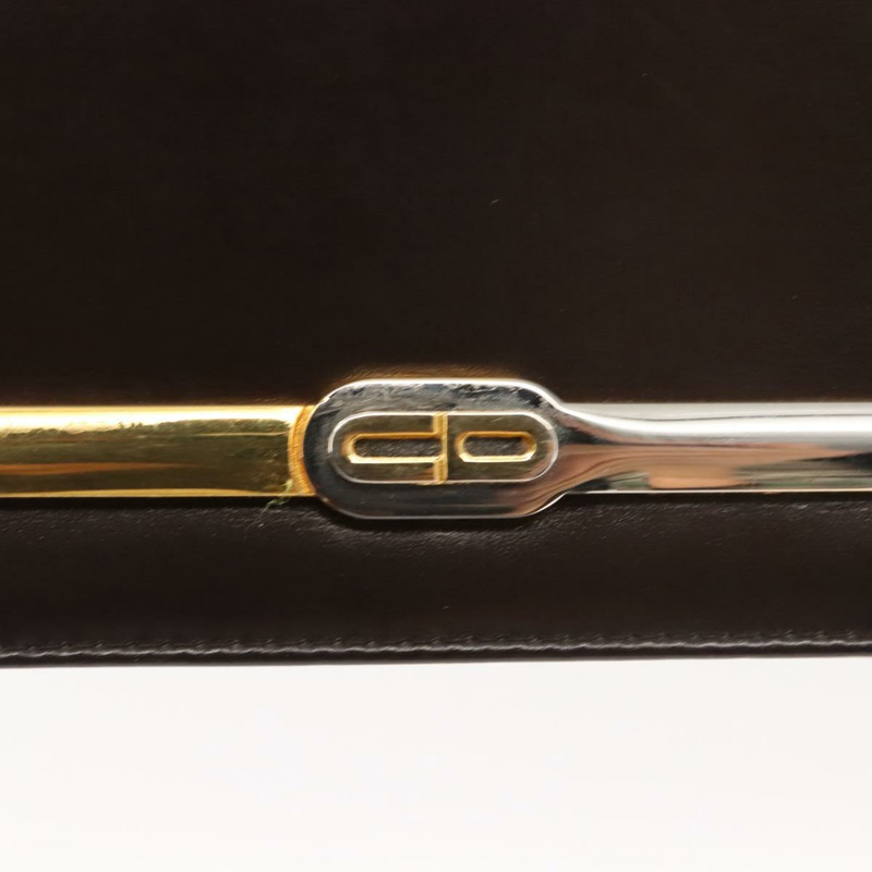 【日本直送】Christian Dior 棕色真皮單肩包 正品 BA6824-16