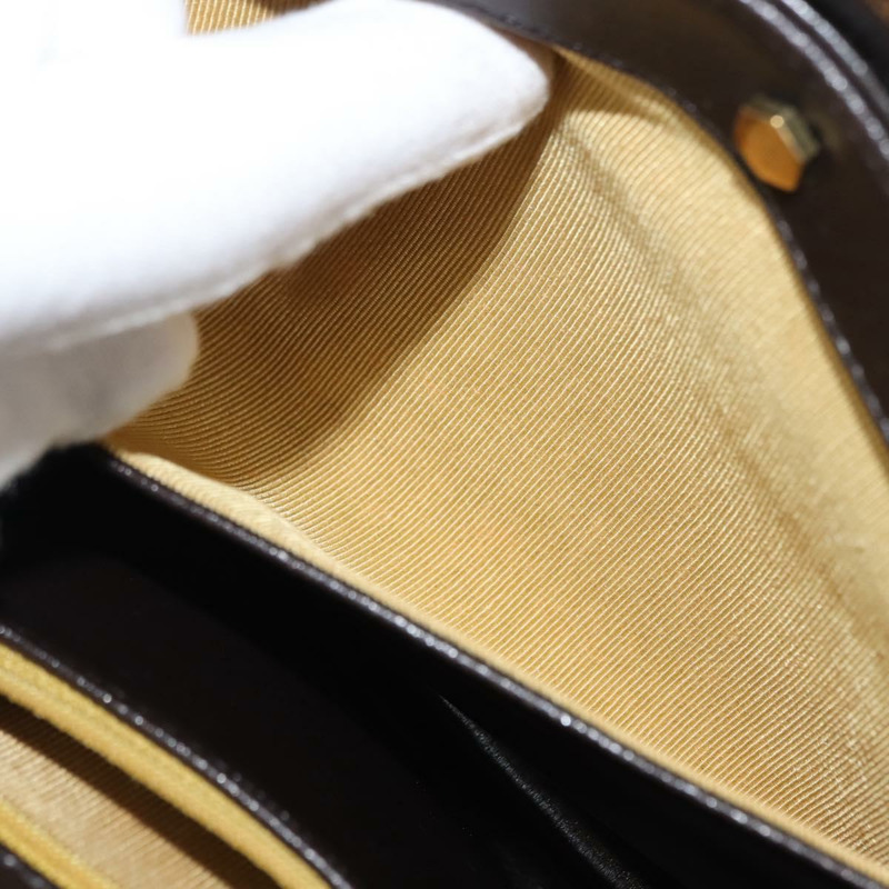 【日本直送】Christian Dior 棕色真皮單肩包 正品 BA6824-19