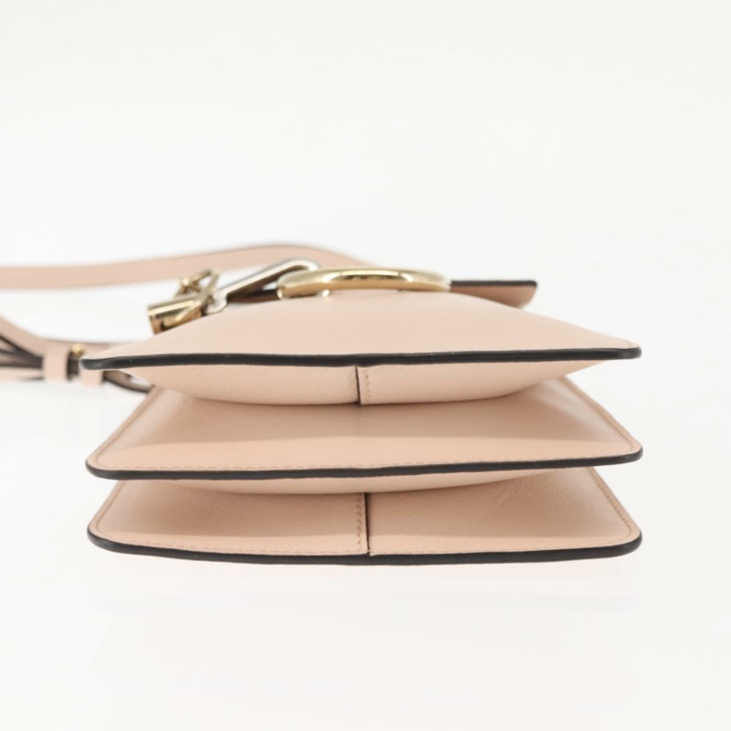 【日本直送】Chloe Fay 肩背包 粉紅麂皮皮革 正品 BA6828-4