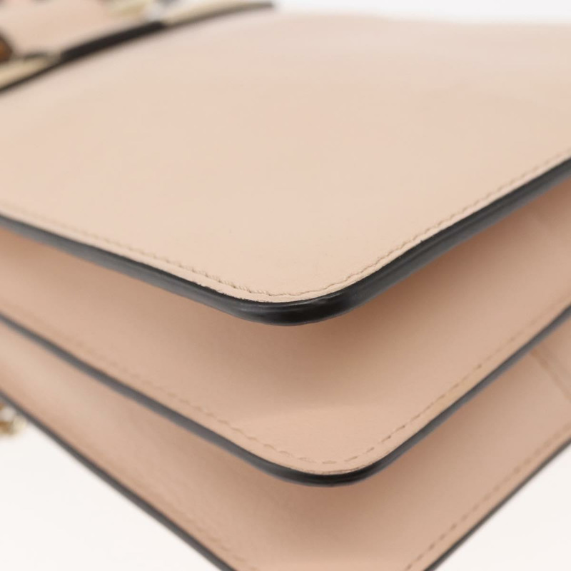 【日本直送】Chloe Fay 肩背包 粉紅麂皮皮革 正品 BA6828-16