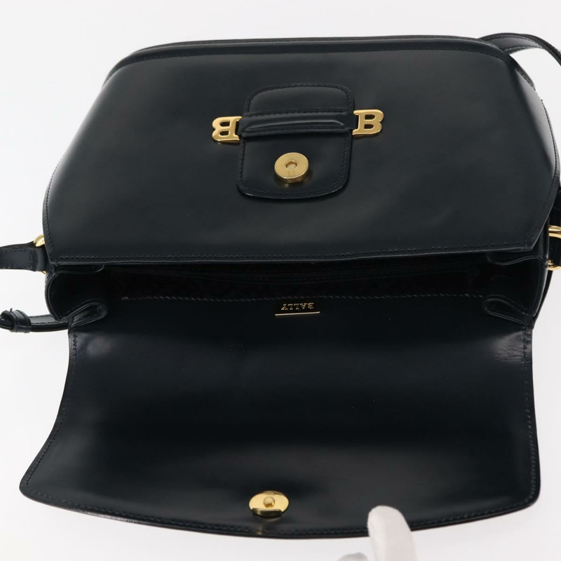 【日本直送】BALLY 皮革肩背包 海軍藍 正品 BA6844-9