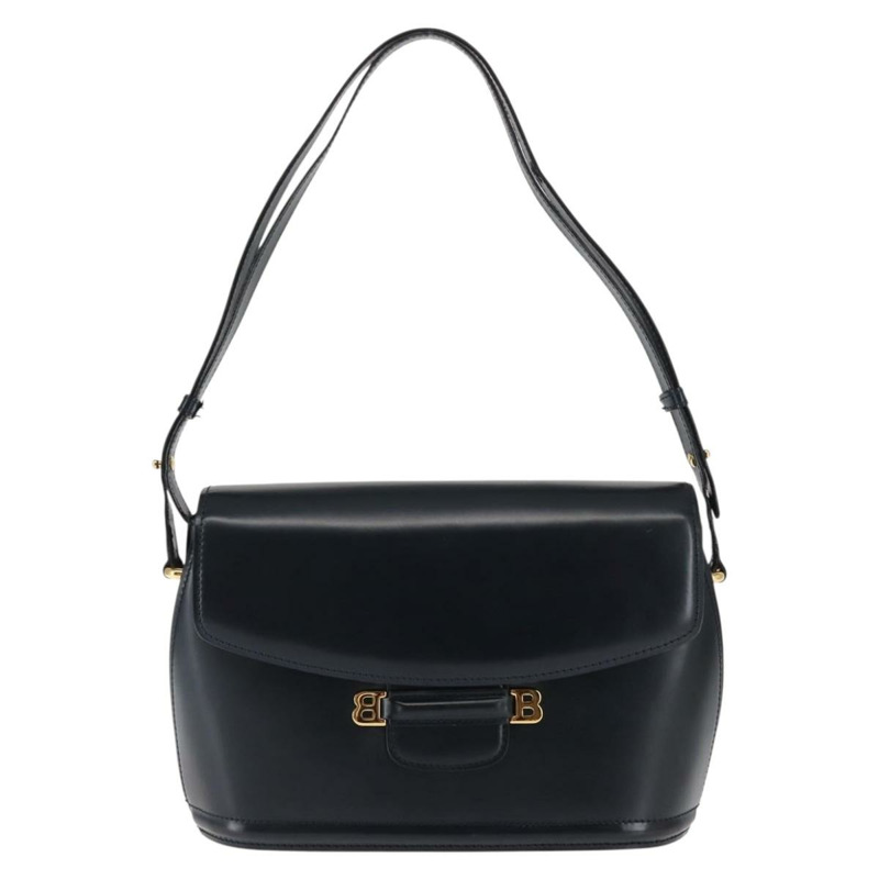 【日本直送】BALLY 皮革肩背包 海軍藍 正品 BA6844-12