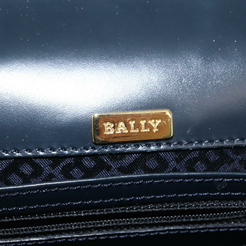 【日本直送】BALLY 皮革肩背包 海軍藍 正品 BA6844-17