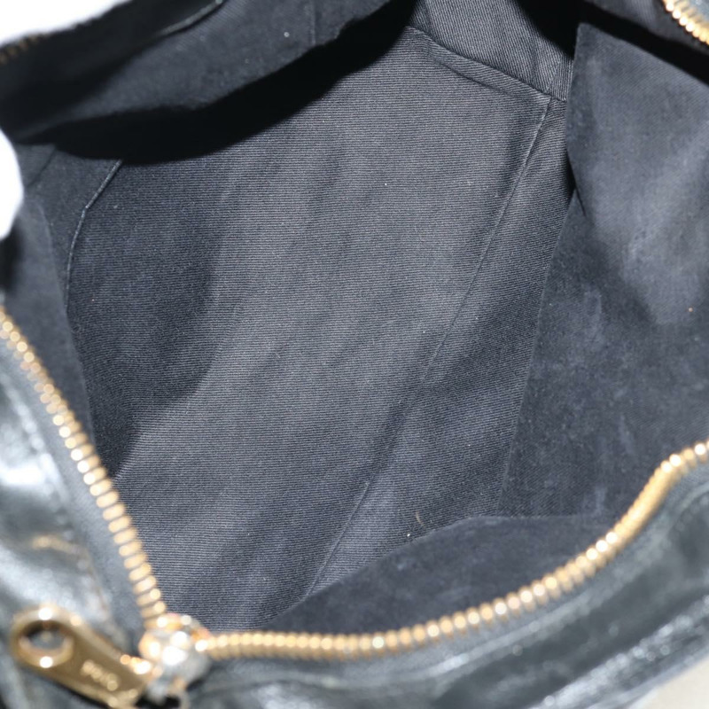 【日本直送】Chloe Etel 手提包 皮革 2way 黑色 正品 BA6838-10