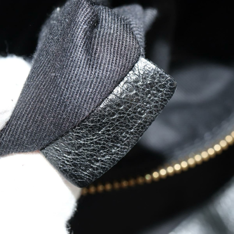 【日本直送】Chloe Etel 手提包 皮革 2way 黑色 正品 BA6838-11