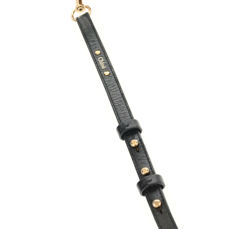【日本直送】Chloe Etel 手提包 皮革 2way 黑色 正品 BA6838-14