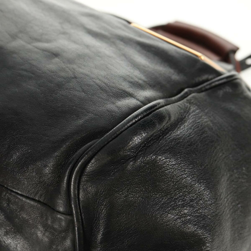 【日本直送】Chloe Etel 手提包 皮革 2way 黑色 正品 BA6838-19