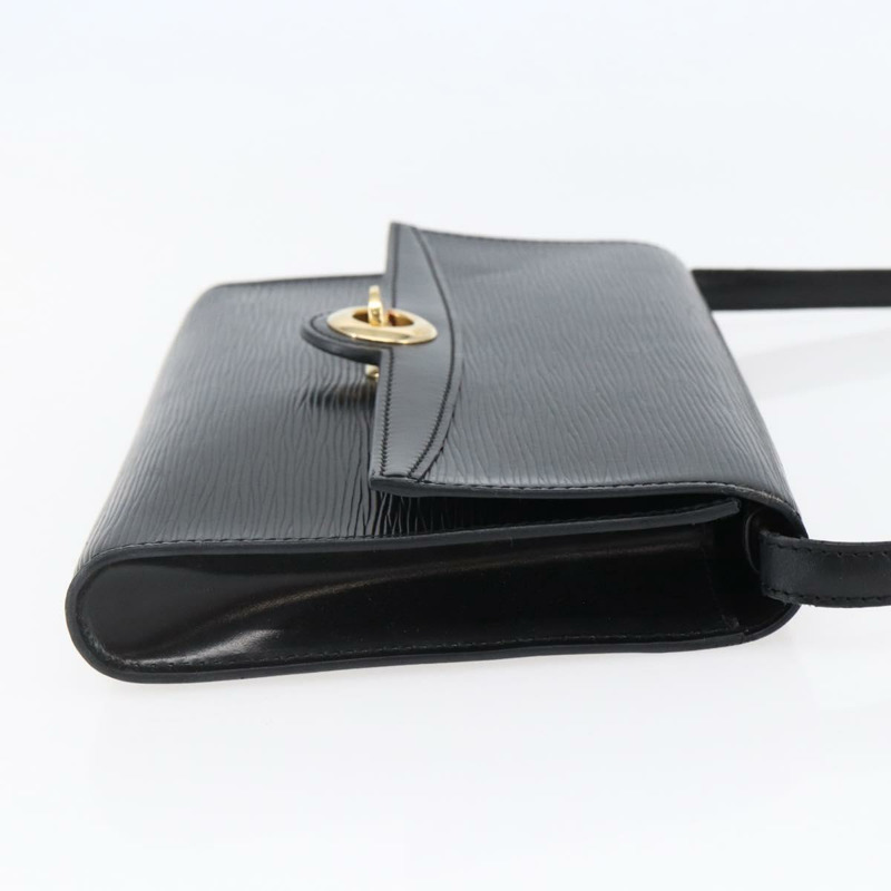 【日本直送】路易威登 Epi Pochette Arche 單肩包 黑色 M52572 LV 正品 BA6693-3