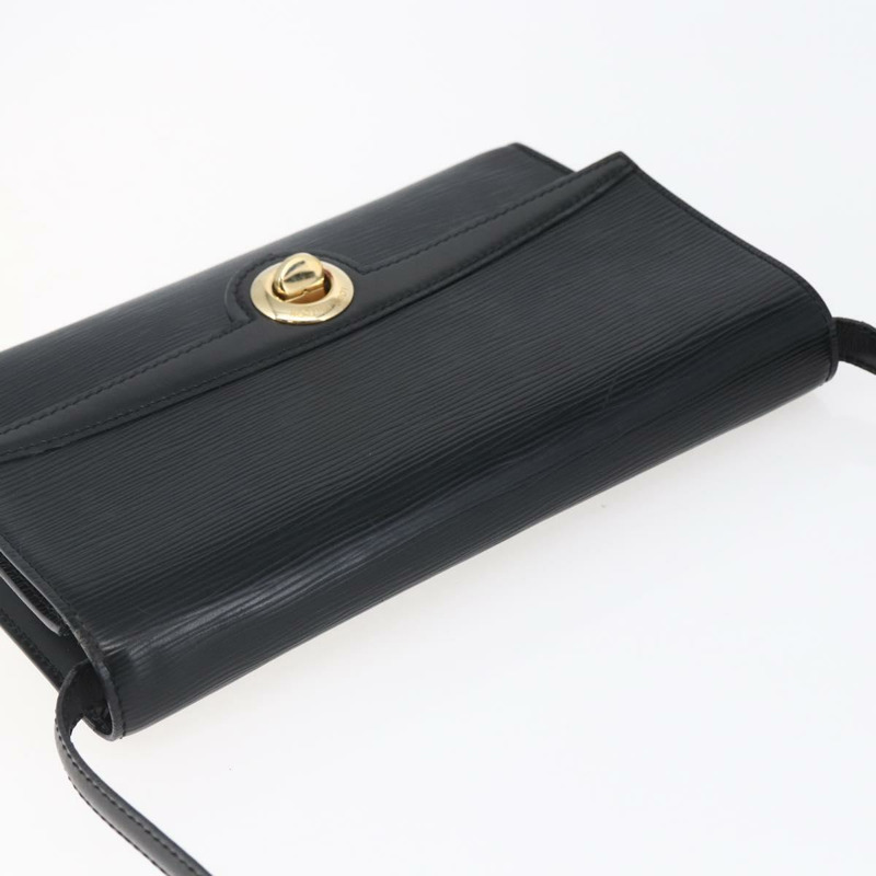 【日本直送】路易威登 Epi Pochette Arche 單肩包 黑色 M52572 LV 正品 BA6693-5