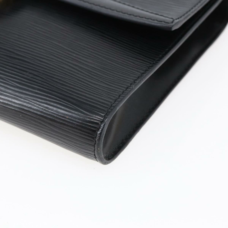 【日本直送】路易威登 Epi Pochette Arche 單肩包 黑色 M52572 LV 正品 BA6693-8