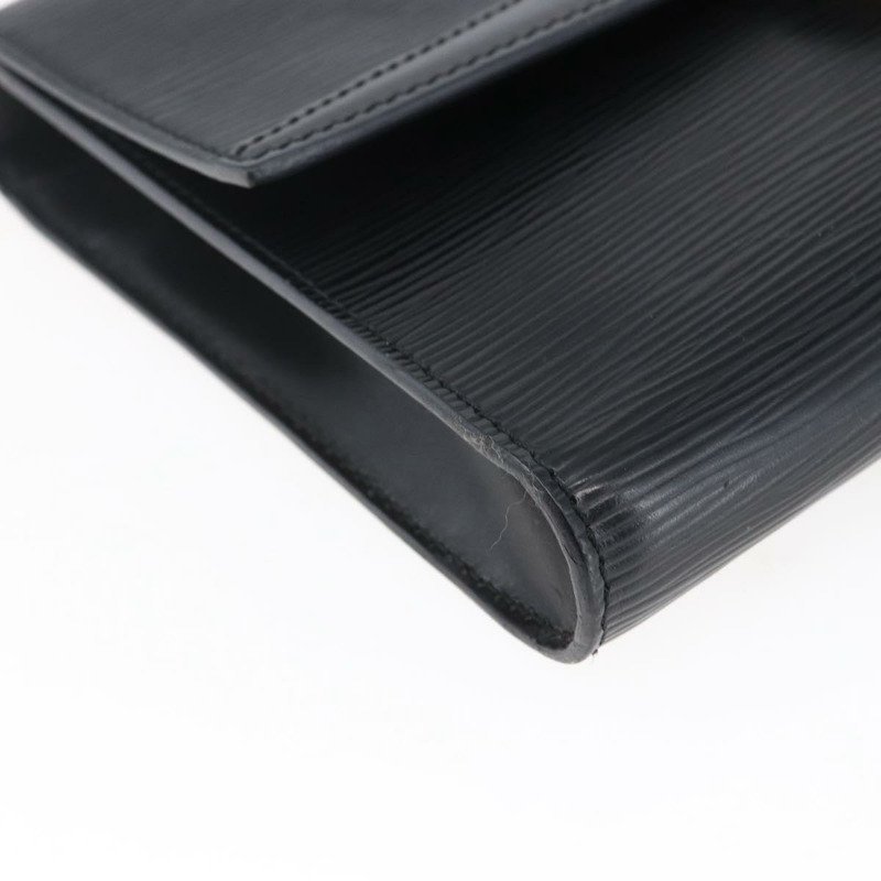 【日本直送】路易威登 Epi Pochette Arche 單肩包 黑色 M52572 LV 正品 BA6693-13