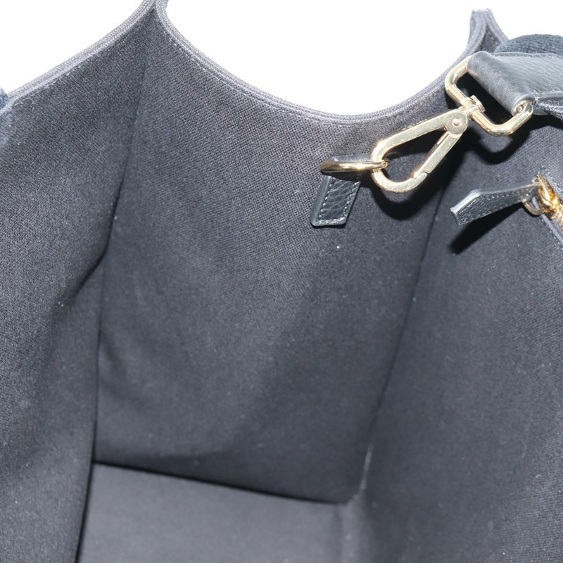 【日本直送】FENDI VERSACE 聯名款帆布手提包,黑色金色,兩用款,正品 BA6912A-25