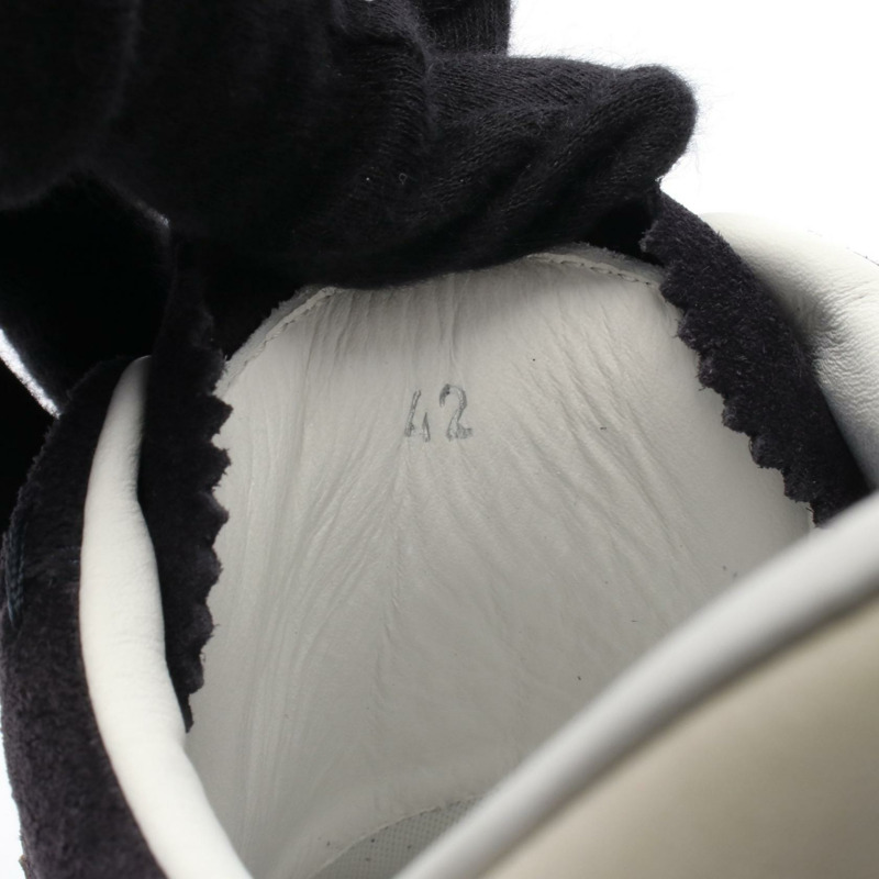 MONCLER MONACO2 運動鞋 4M00180M607074U42 絨面革 黑色 米色 #42 全新 男款-5