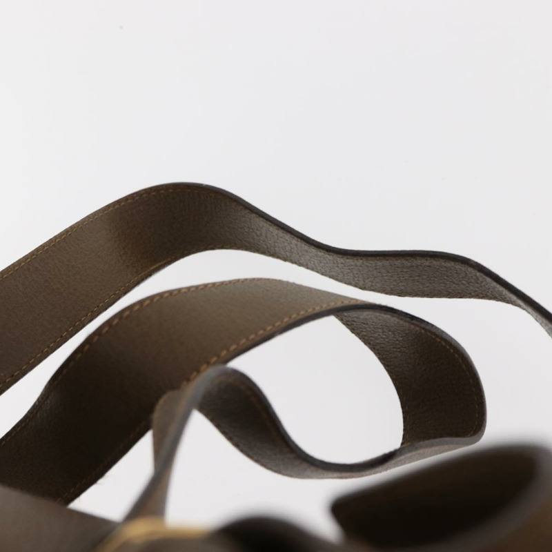 【日本直送】GUCCI 竹編雙肩包 棕金色絨面革 003 58 0016 Auth 146807-15