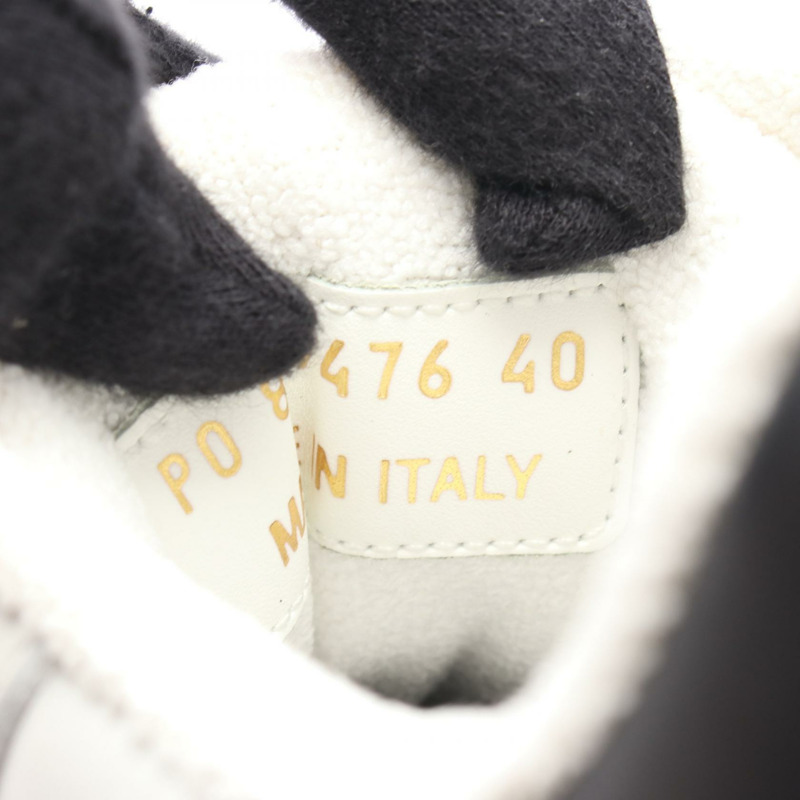 SAINT LAURENT PARIS SL/61 運動鞋 81947600NI0906140 皮革 黑白 #40 全新 男款-5