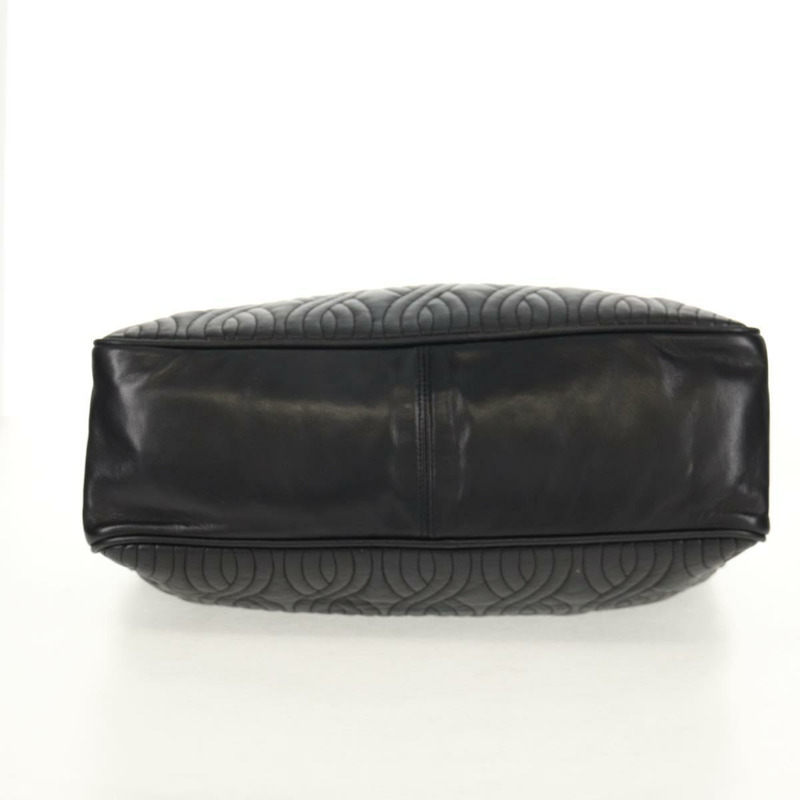 【日本直送】FENDI 鏈條手提包 皮革 黑色 金色 正品 146722-4