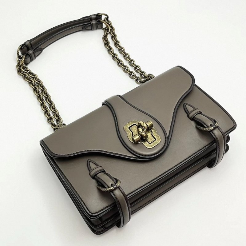 BV City Kont大象灰棕色肩背包24*14*8 98新配件塵袋-2