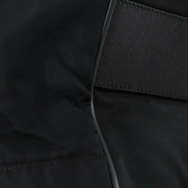 【日本直送】PRADA 波士頓包 尼龍 2way 黑色 銀色 Auth 143764-3