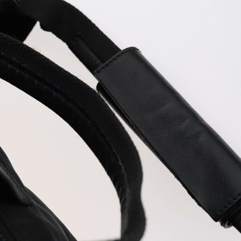 【日本直送】PRADA 波士頓包 尼龍 2way 黑色 銀色 Auth 143764-14