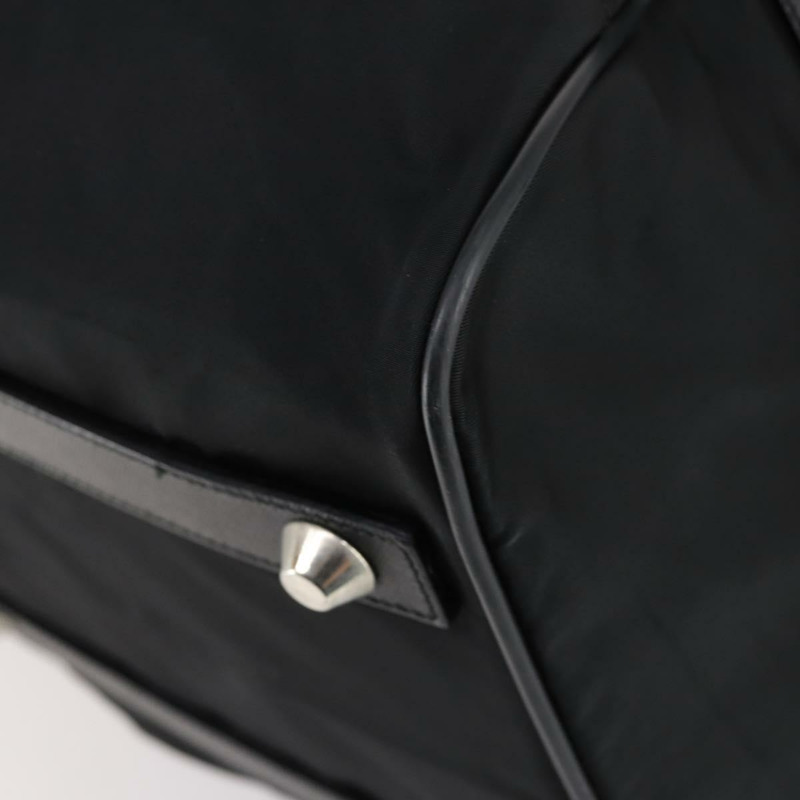 【日本直送】PRADA 波士頓包 尼龍 2way 黑色 銀色 Auth 143764-17