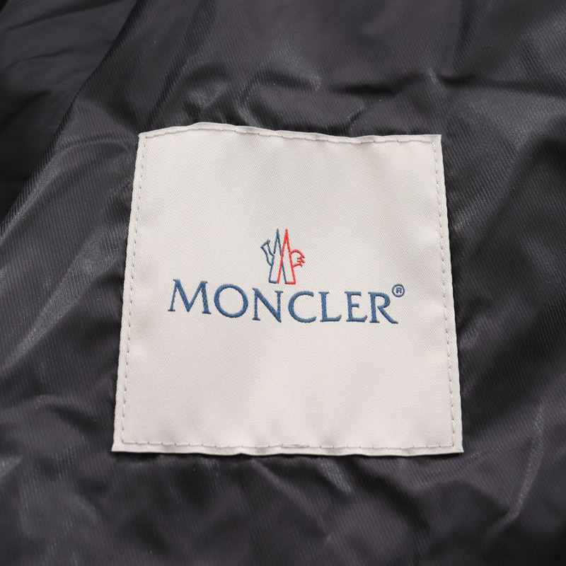 MONCLER MOY 黑色尼龍夾克 #0 二手女款-2