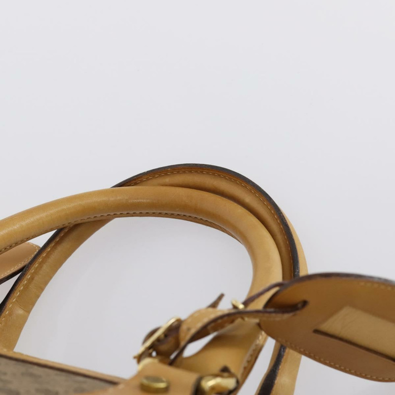 【日本直送】GUCCI Micro GG Supreme 手提包 PVC 皮革 復古米色 金色 正品 146616-13