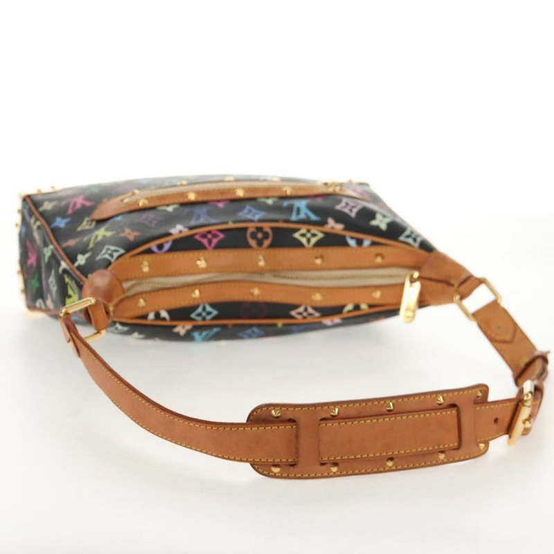 【日本直送】路易威登 (LOUIS VUITTON) 多色布洛涅肩背包 黑色 M92638 LV 正品 146603A-6