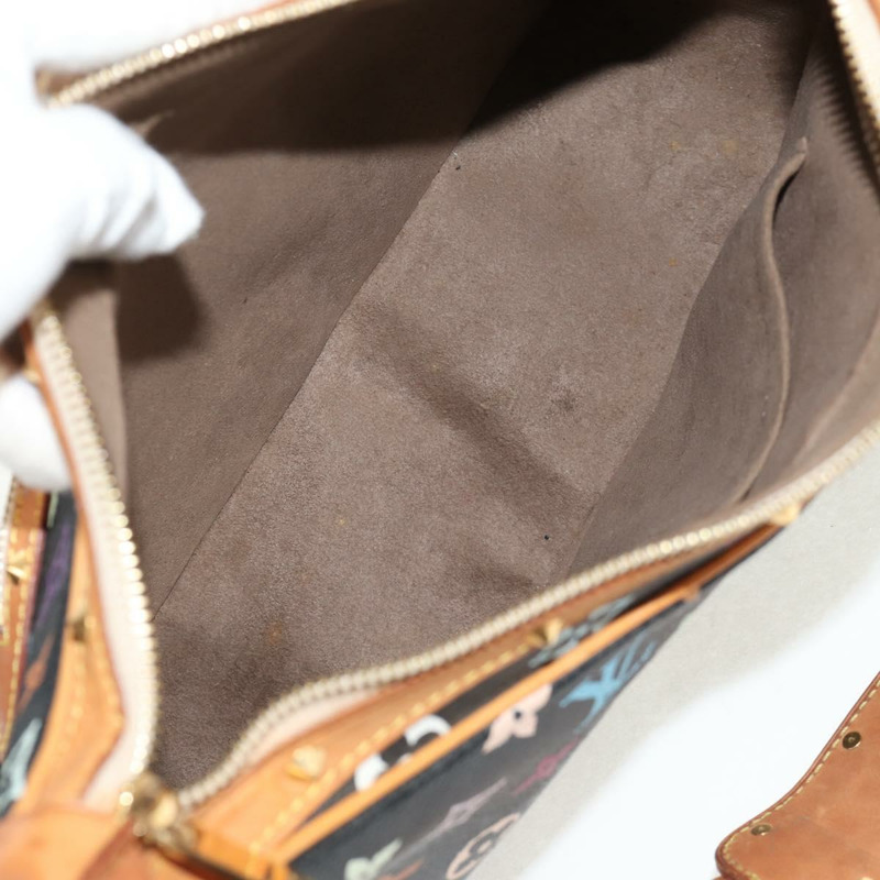 【日本直送】路易威登 (LOUIS VUITTON) 多色布洛涅肩背包 黑色 M92638 LV 正品 146603A-9