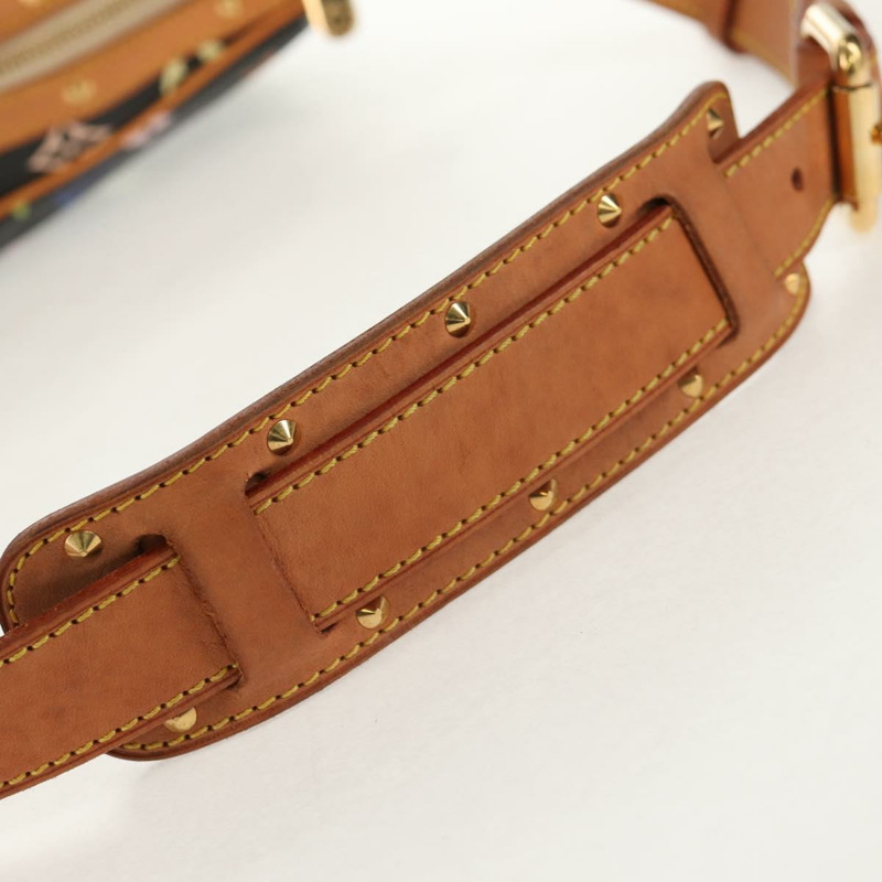 【日本直送】路易威登 (LOUIS VUITTON) 多色布洛涅肩背包 黑色 M92638 LV 正品 146603A-13