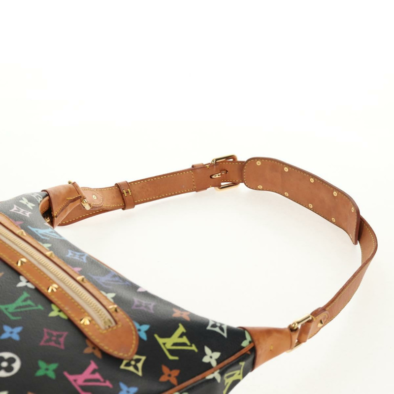 【日本直送】路易威登 (LOUIS VUITTON) 多色布洛涅肩背包 黑色 M92638 LV 正品 146603A-14