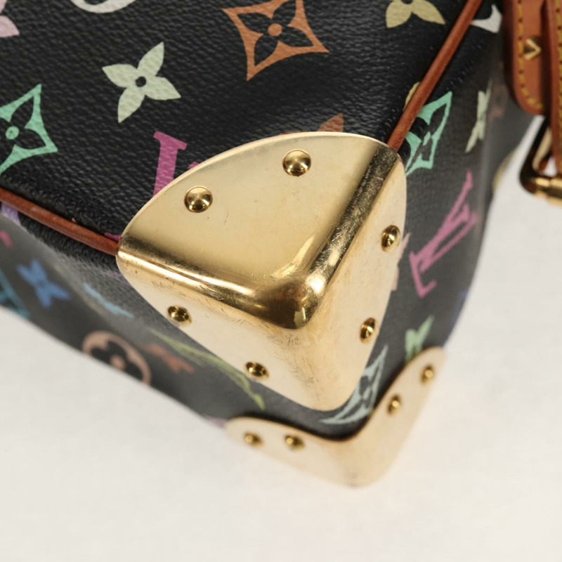 【日本直送】路易威登 (LOUIS VUITTON) 多色布洛涅肩背包 黑色 M92638 LV 正品 146603A-20