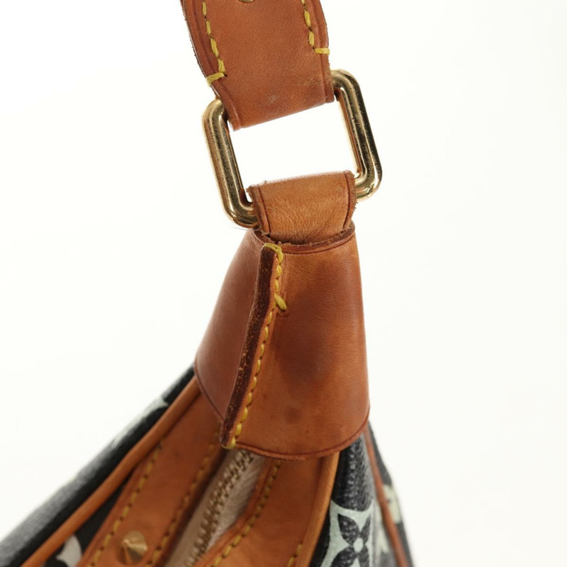 【日本直送】路易威登 (LOUIS VUITTON) 多色布洛涅肩背包 黑色 M92638 LV 正品 146603A-24