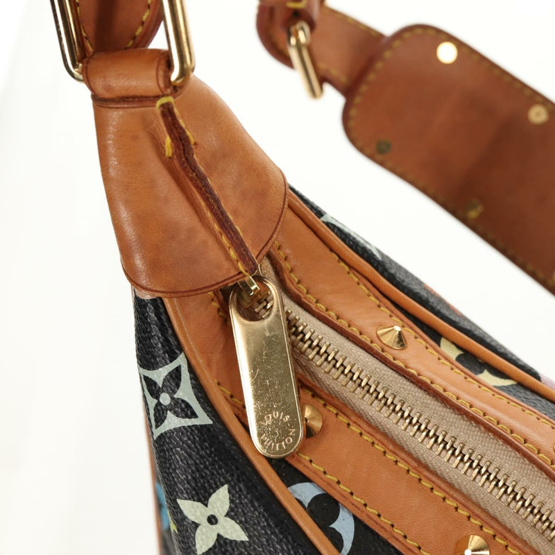 【日本直送】路易威登 (LOUIS VUITTON) 多色布洛涅肩背包 黑色 M92638 LV 正品 146603A-25