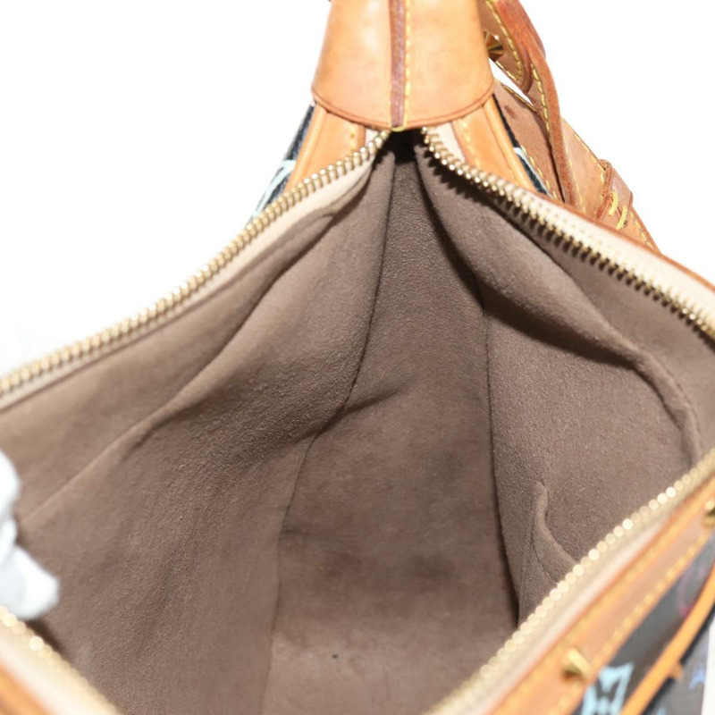 【日本直送】路易威登 (LOUIS VUITTON) 多色布洛涅肩背包 黑色 M92638 LV 正品 146603A-27