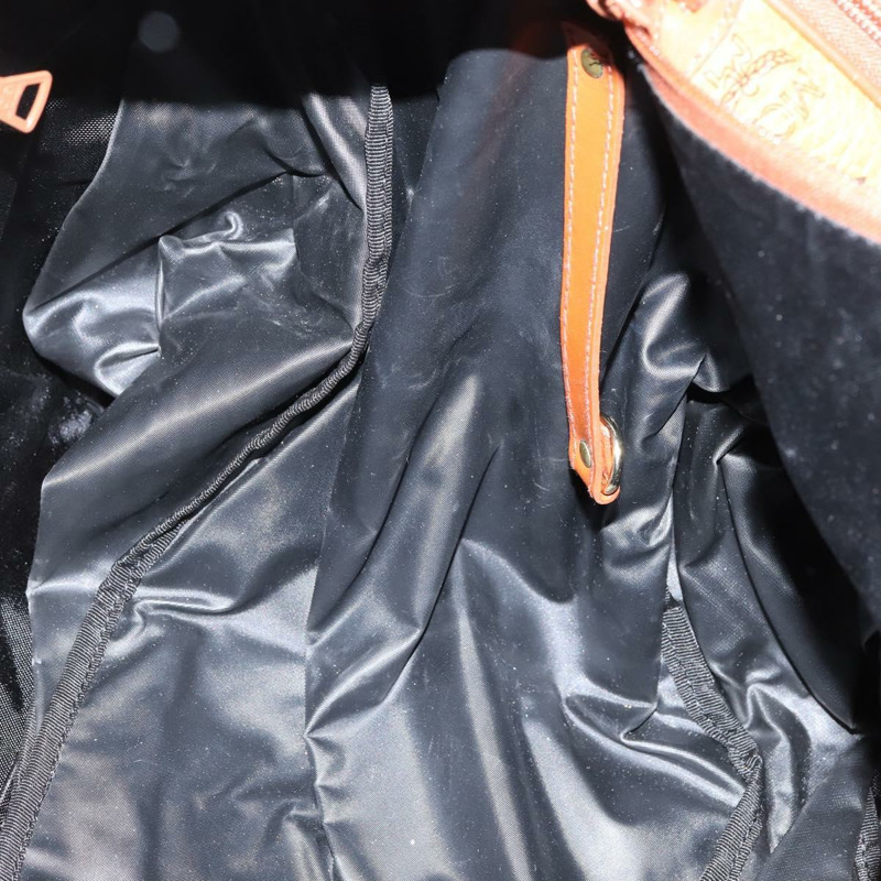 【日本直送】MCM Logoogram Vicetos 波士頓包 PVC 棕色金色 正品 146828-17