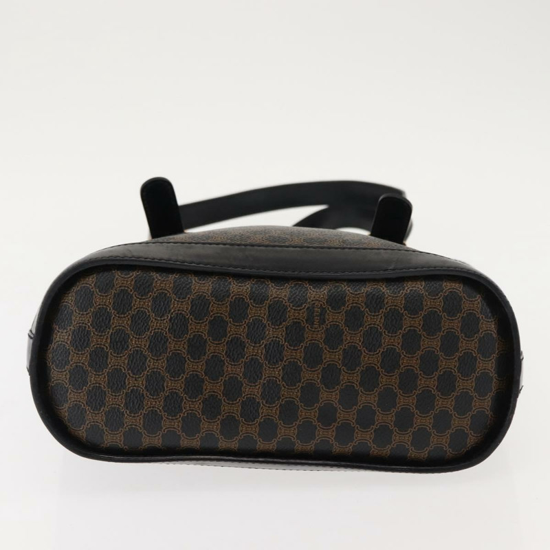 【日本直送】CELINE Macadam帆布托特包 PVC皮革 黑色 金色 正品 146843-5
