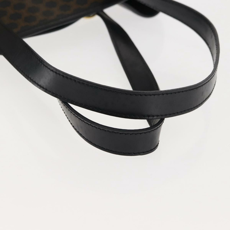 【日本直送】CELINE Macadam帆布托特包 PVC皮革 黑色 金色 正品 146843-7