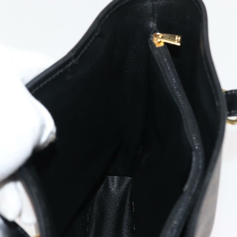 【日本直送】CELINE Macadam帆布托特包 PVC皮革 黑色 金色 正品 146843-20