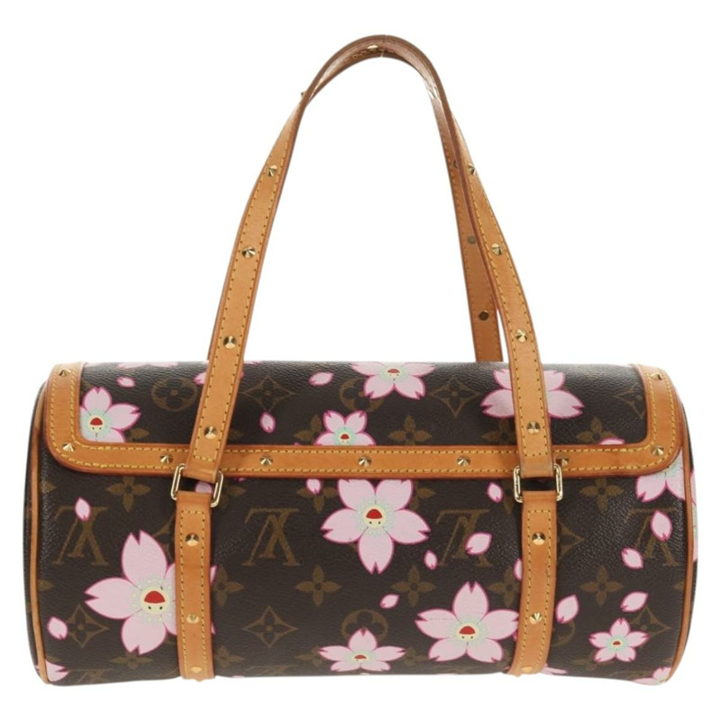 【日本直送】路易威登 Monogram Cherry Blossom Papillon GM 手袋 M92009 LV Auth 142304A-1