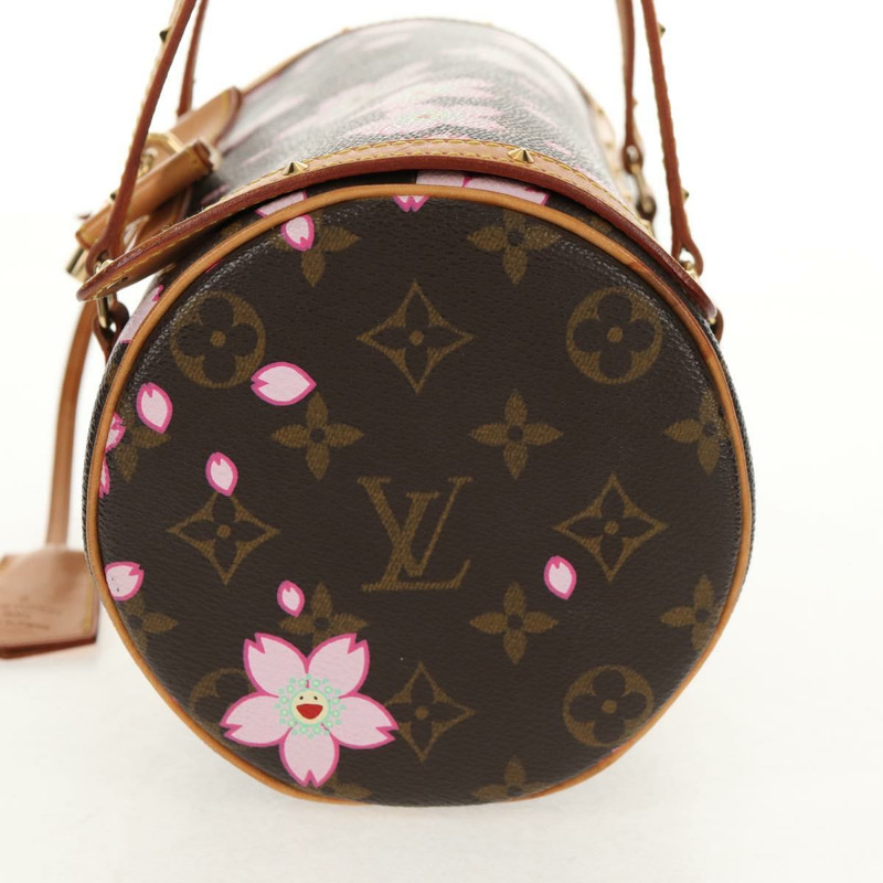 【日本直送】路易威登 Monogram Cherry Blossom Papillon GM 手袋 M92009 LV Auth 142304A-2
