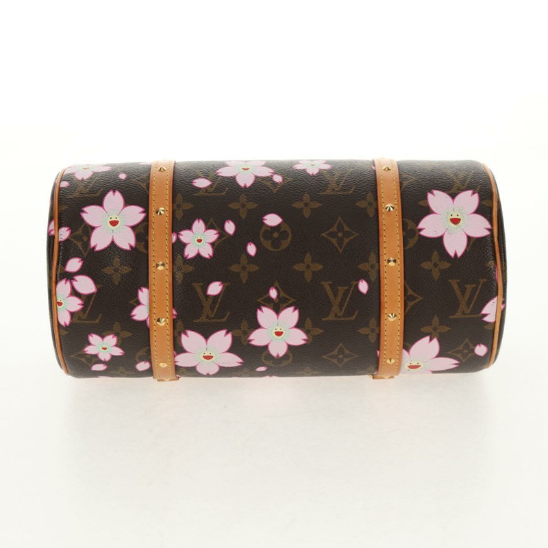 【日本直送】路易威登 Monogram Cherry Blossom Papillon GM 手袋 M92009 LV Auth 142304A-4