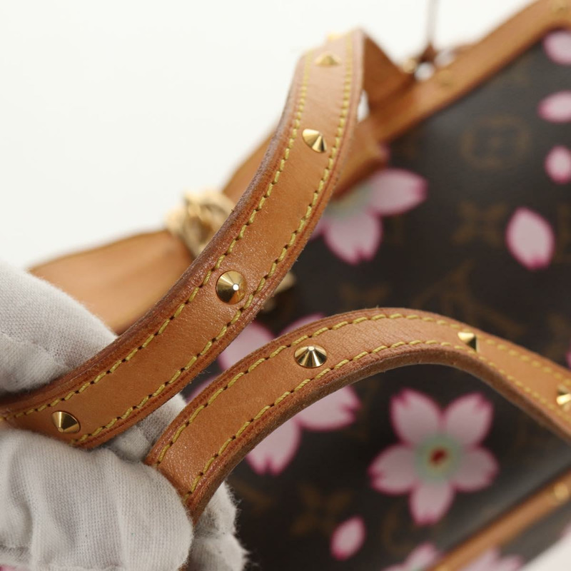 【日本直送】路易威登 Monogram Cherry Blossom Papillon GM 手袋 M92009 LV Auth 142304A-6