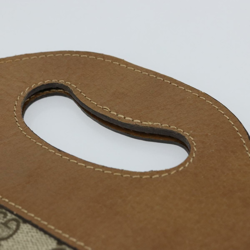 【日本直送】GUCCI GG Supreme 手提包 PVC 皮革 復古米色 正品 146840-7