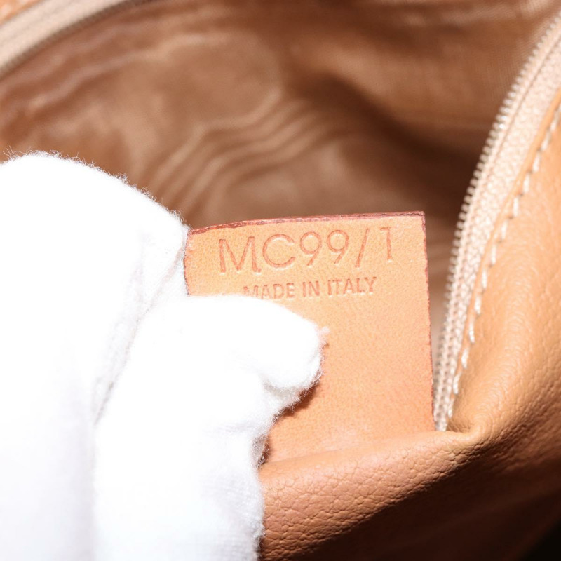 【日本直送】CELINE Macadam帆布手提包 PVC皮革 棕色 金色 正品 146628-11