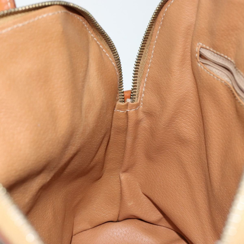 【日本直送】CELINE Macadam帆布手提包 PVC皮革 棕色 金色 正品 146628-19