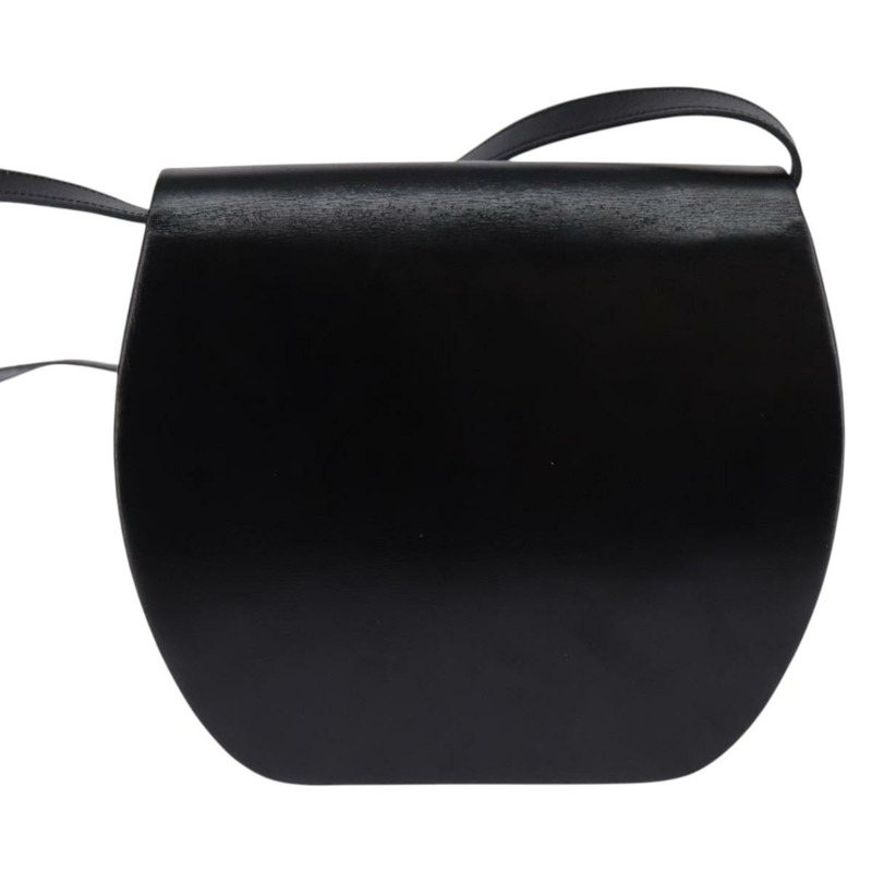 【日本直送】Christian Dior 黑色金色皮革肩背包,正品編號 146644-1