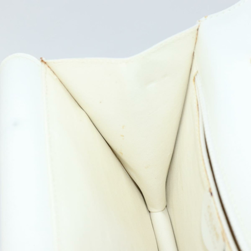 【日本直送】CELINE 手提包 皮革 白色 金色 正品 146638-19